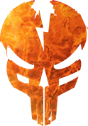 powerflo logo skull